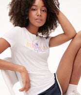 Ombré Aeropostale Little Bear Appliqué Graphic Tee