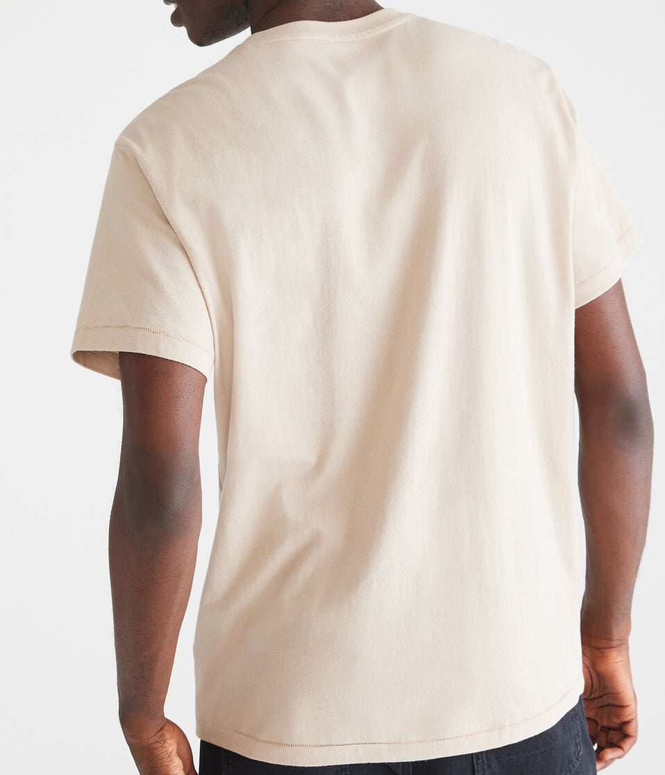 Aeropostale Empire State Appliqué Graphic Tee