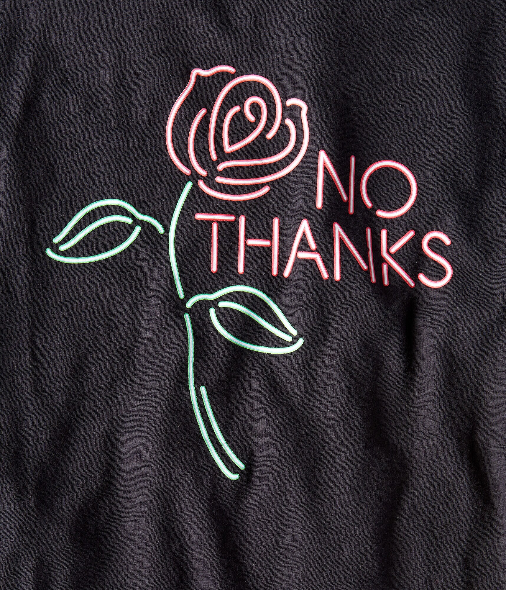 Free State No Thanks Rose Graphic Tee