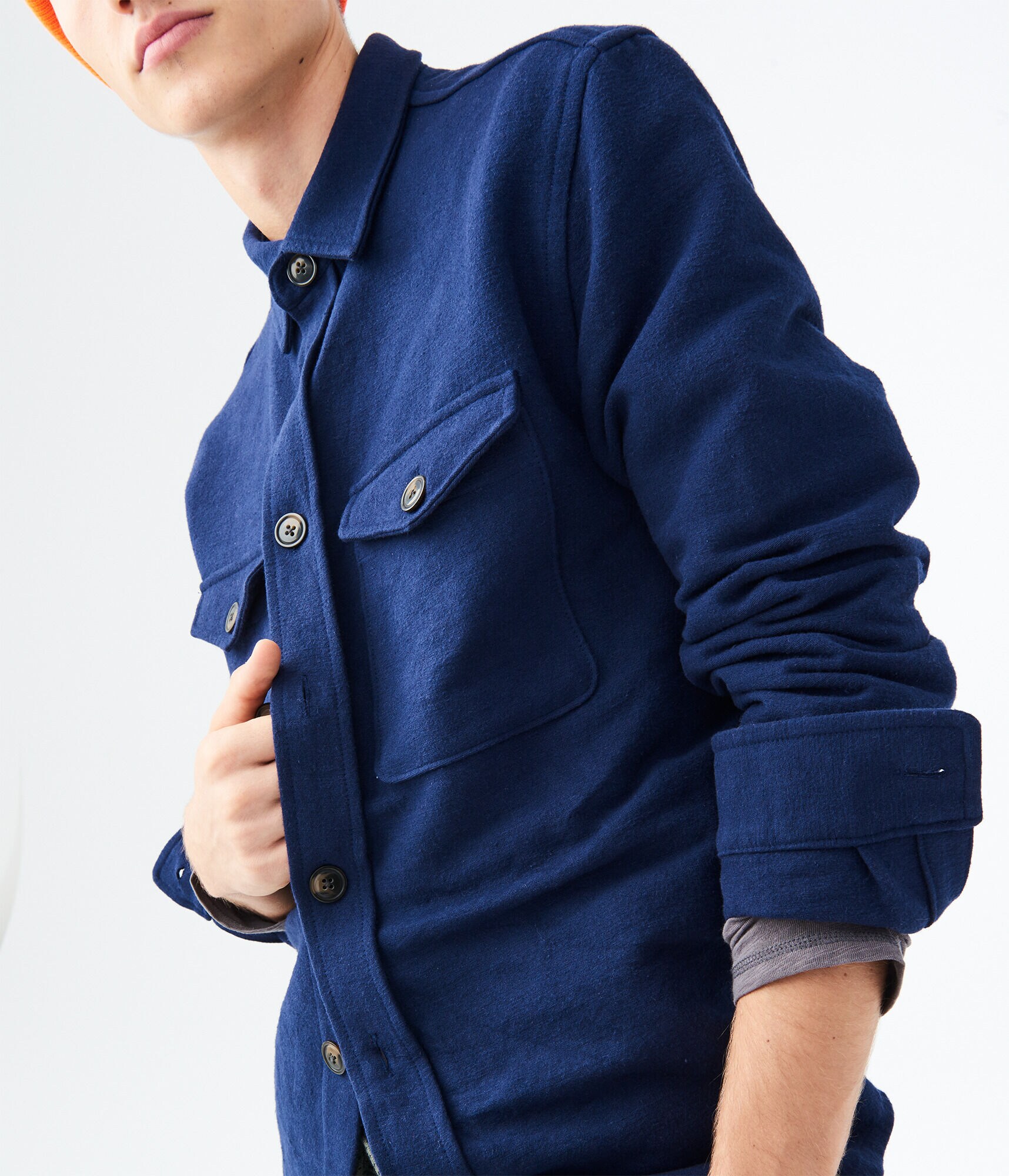 Long Sleeve Workwear Flannel Woven Shirt