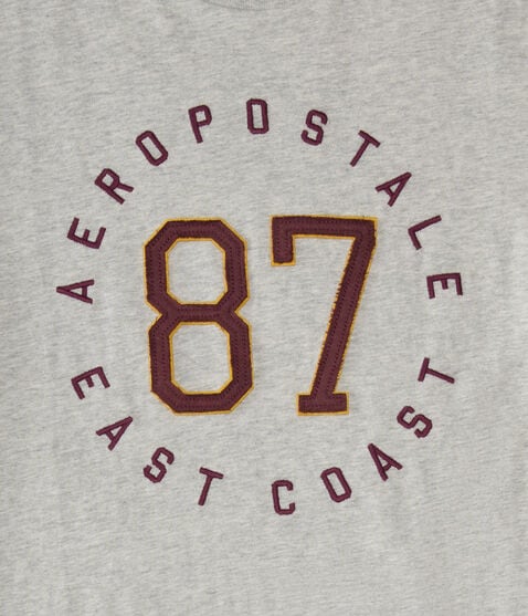 Aeropostale 87 Appliqué Graphic Tee Aeropostale 87 Appliqué Graphic Tee