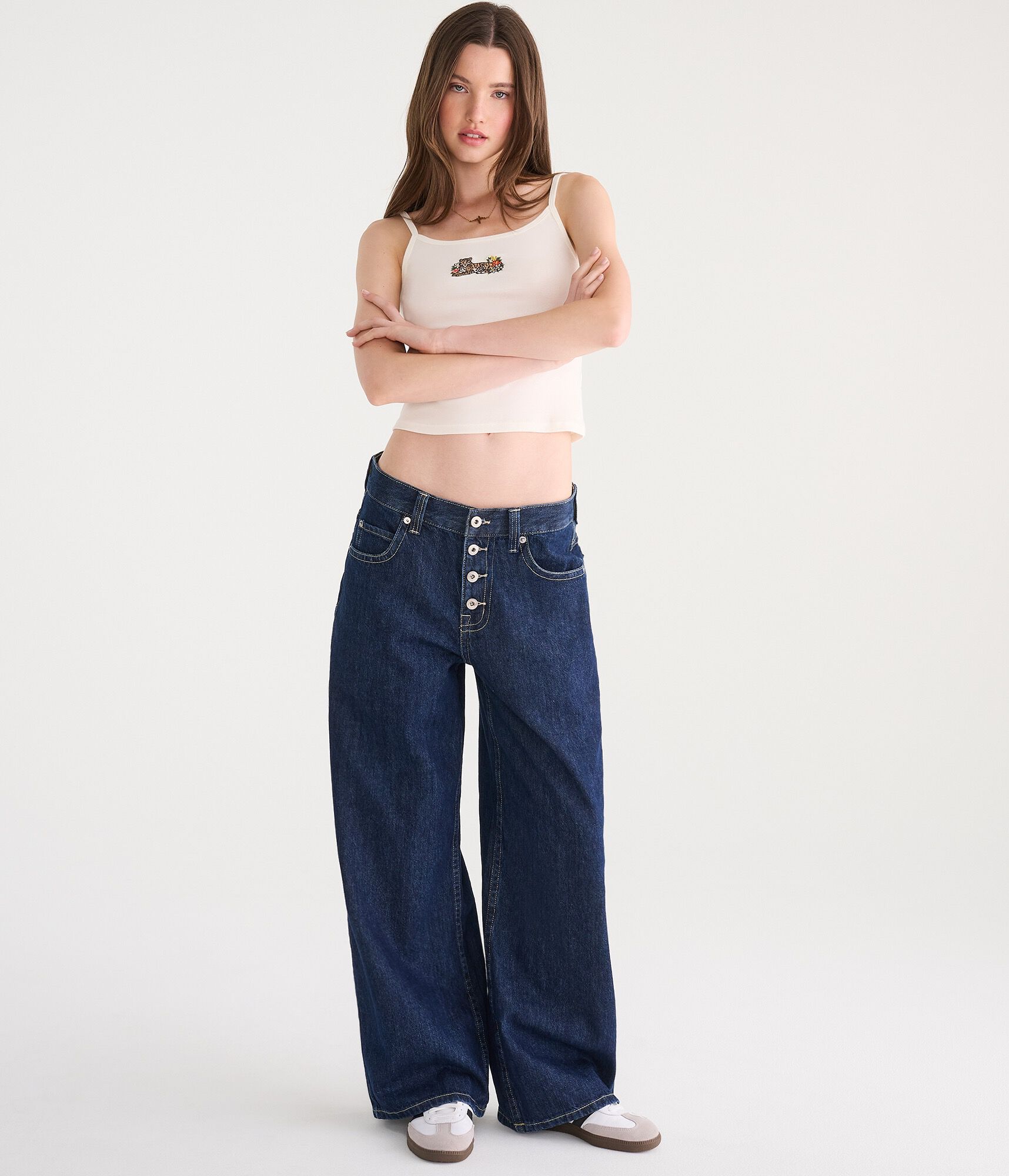 D&eacute;j&agrave; For Aero Low-Rise Super Baggy Jean