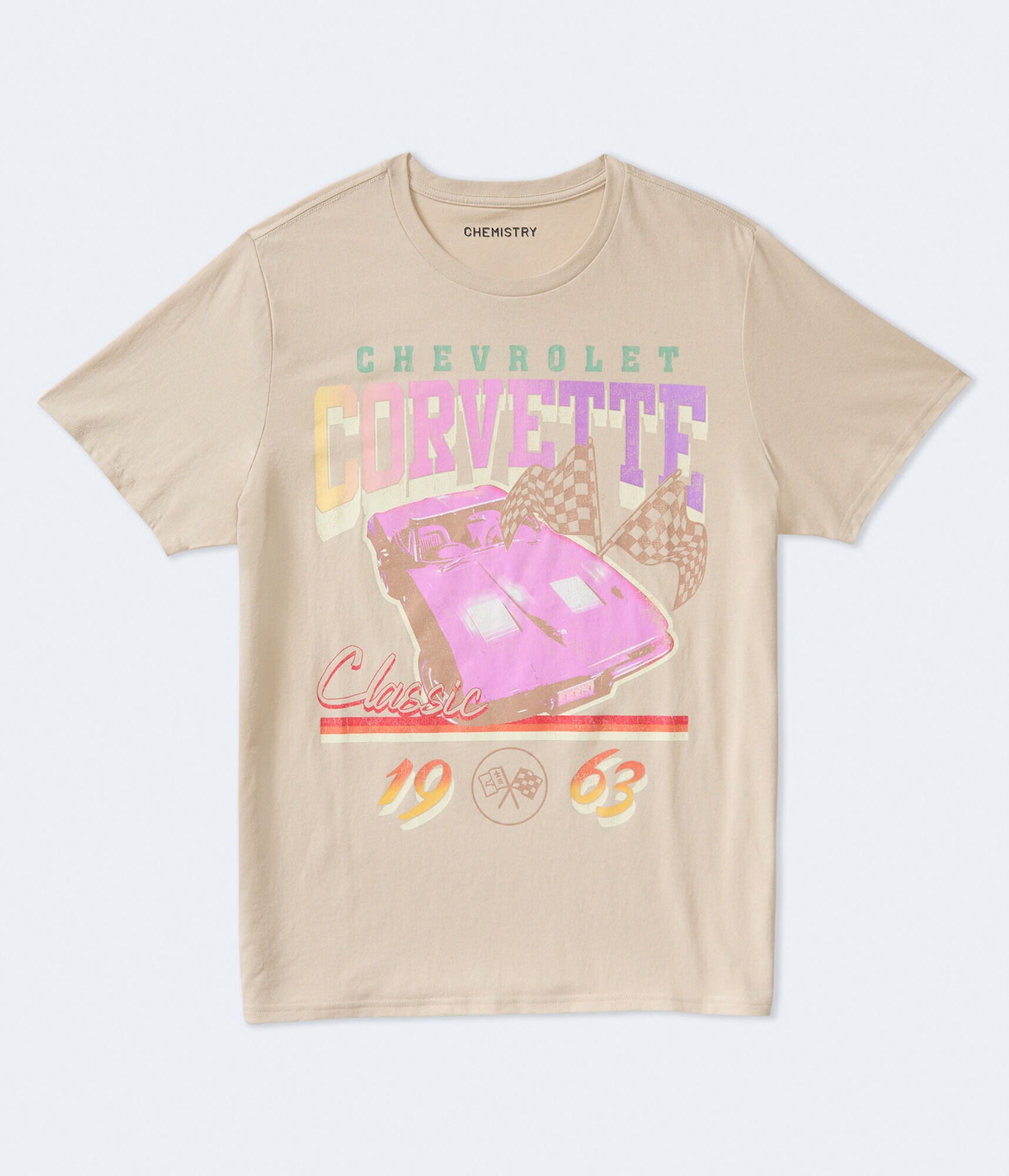 Chevrolet Corvette Classic Oversized Graphic Tee