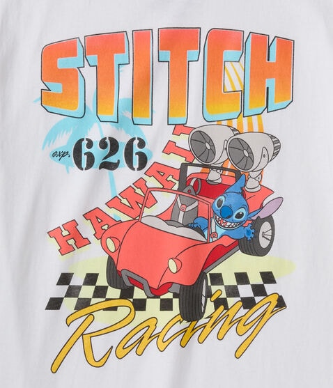 Stitch Racing Oversized Graphic Tee