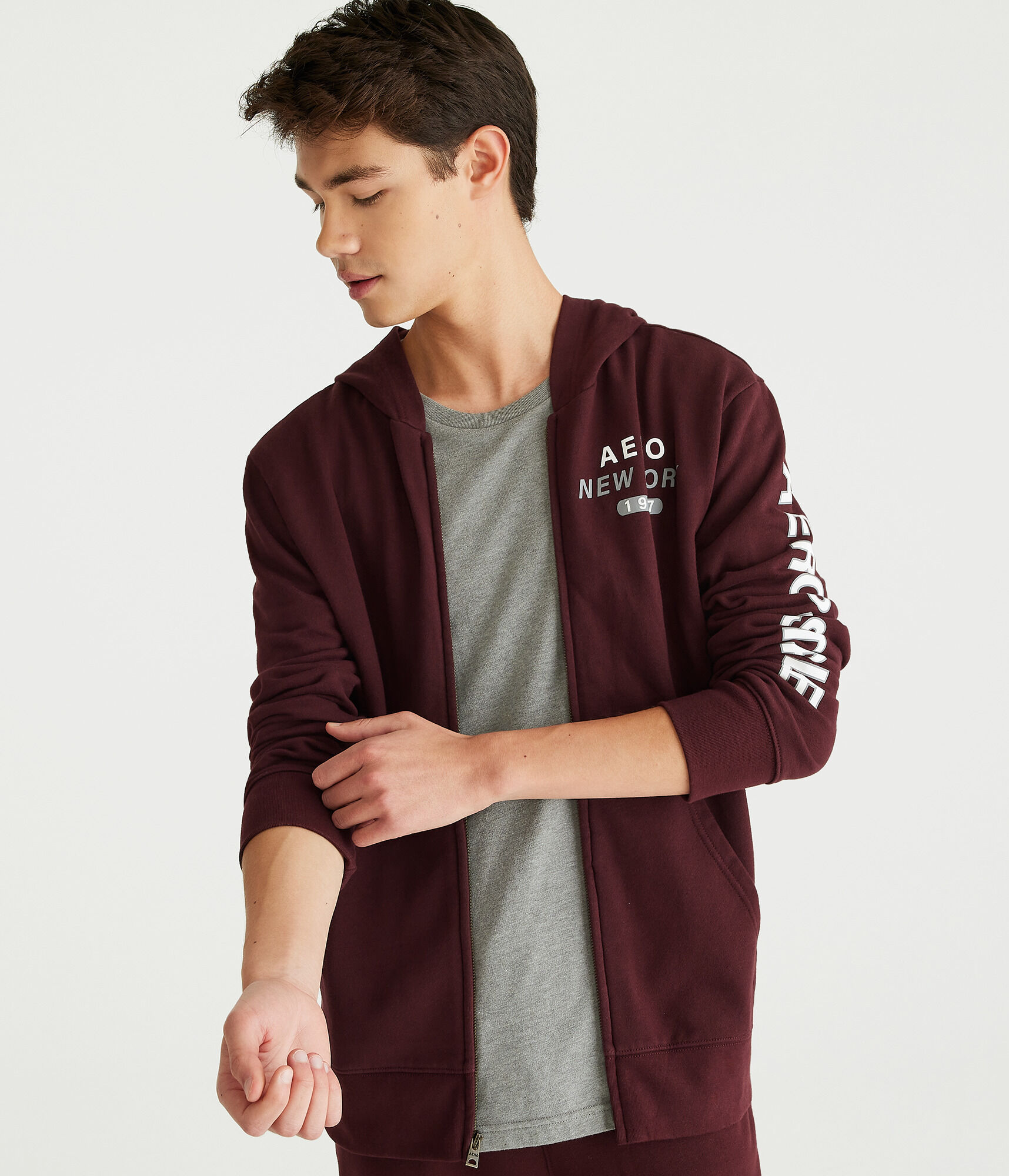 Aero New York 1987 Full-Zip Hoodie