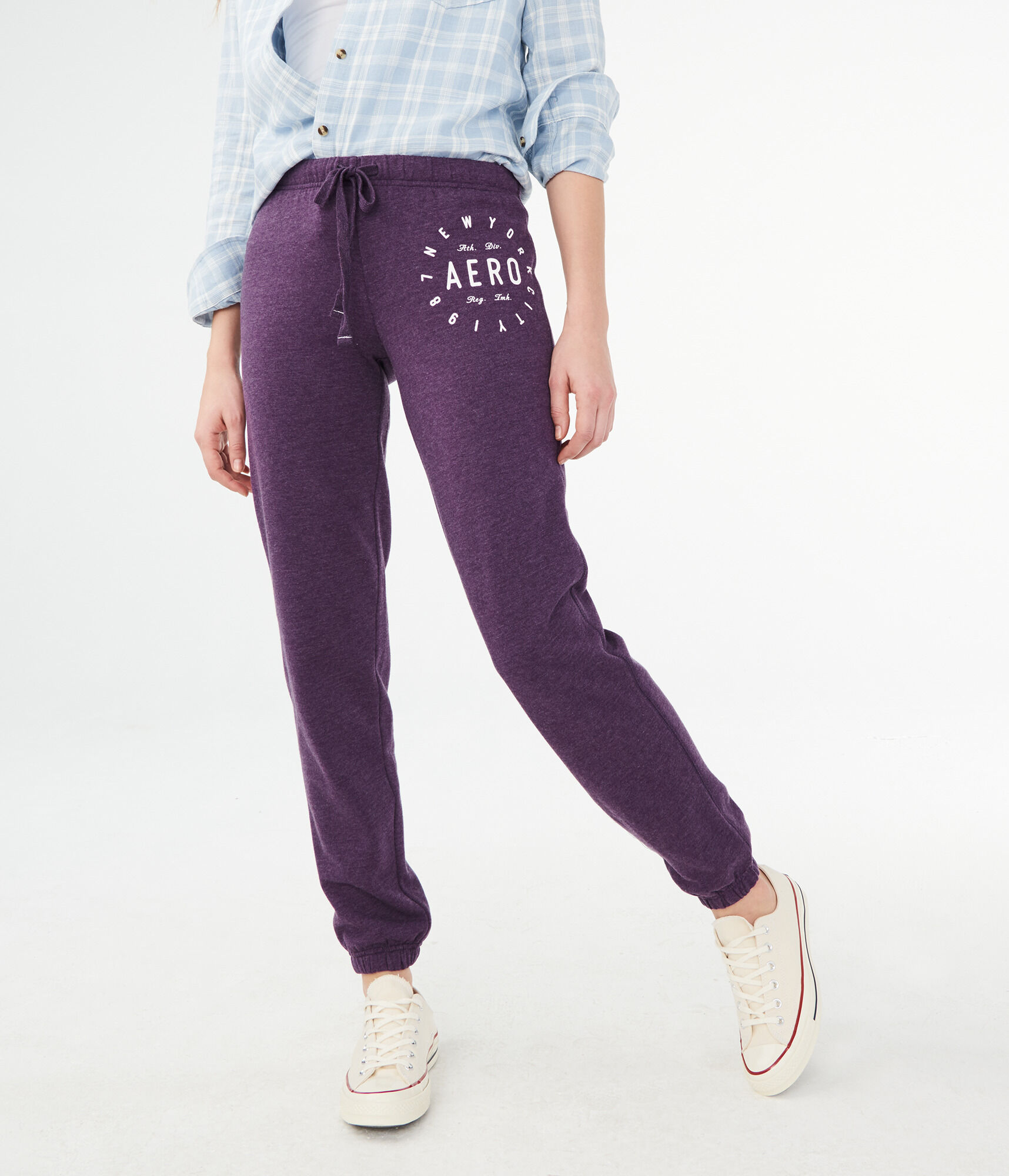 Aero New York City Circle Cinch Sweatpants