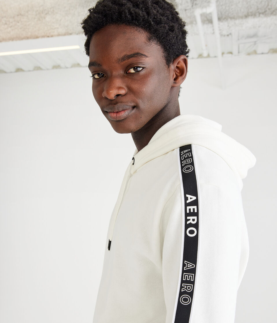 Heritage Logo Tape Pullover Hoodie