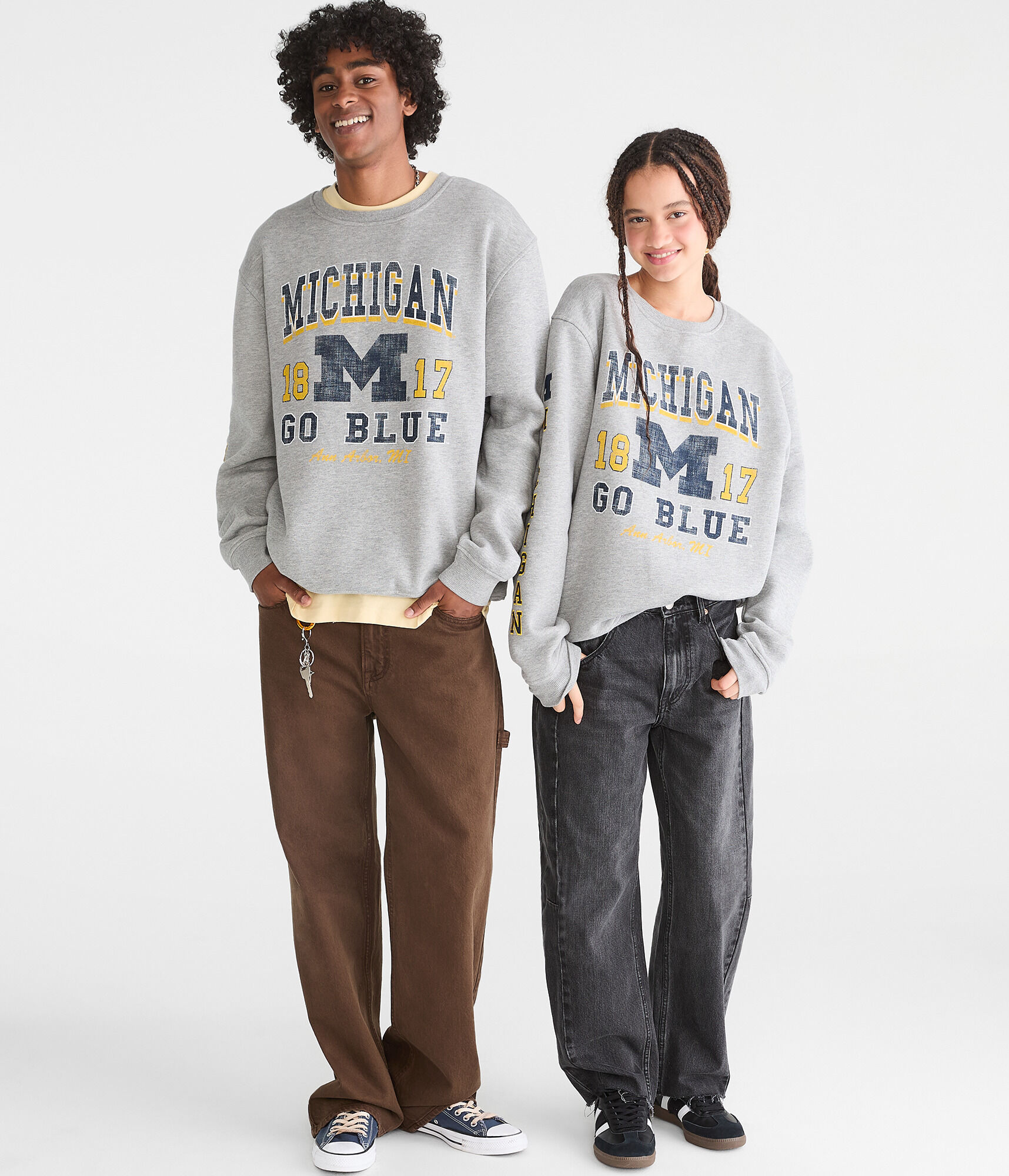 Michigan Wolverines Crew Sweatshirt