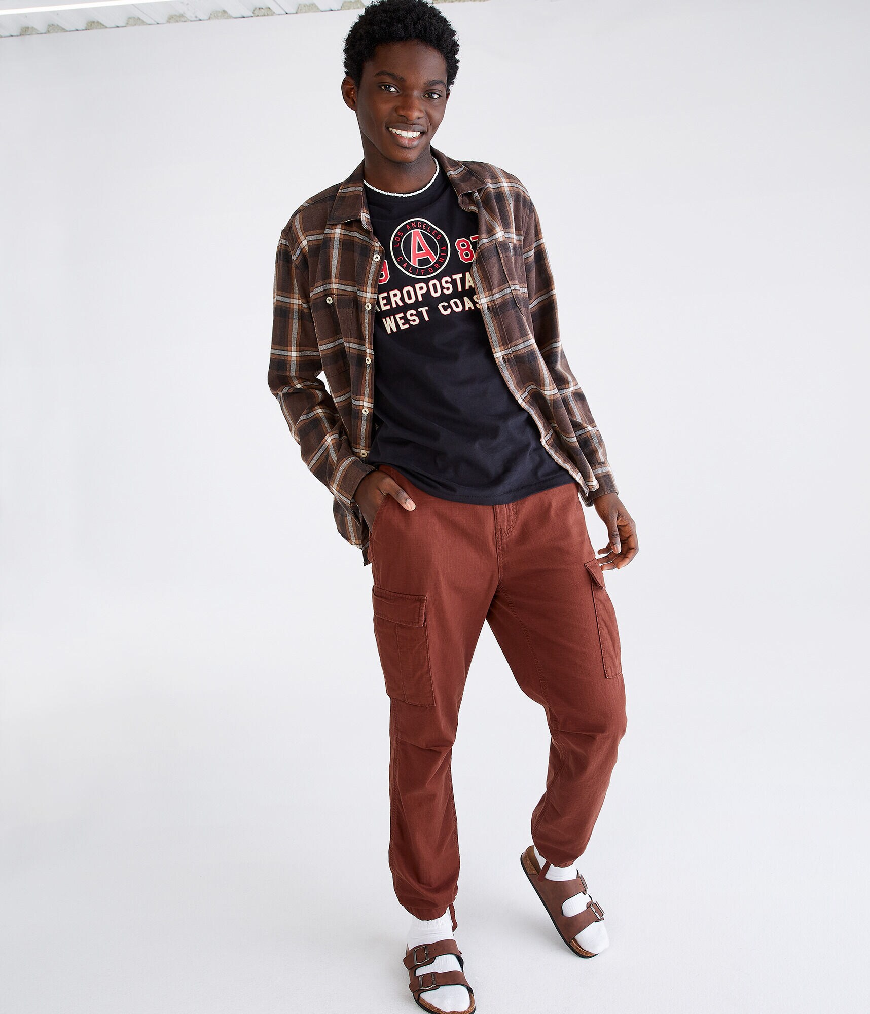 Aéropostale Relaxed Ripstop Cargo Pants Plaza Las Americas