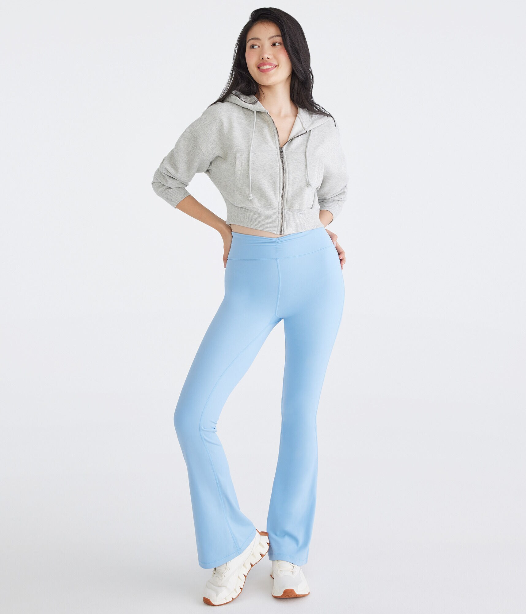 Air Soft High-Rise Cinch Flare Leggings