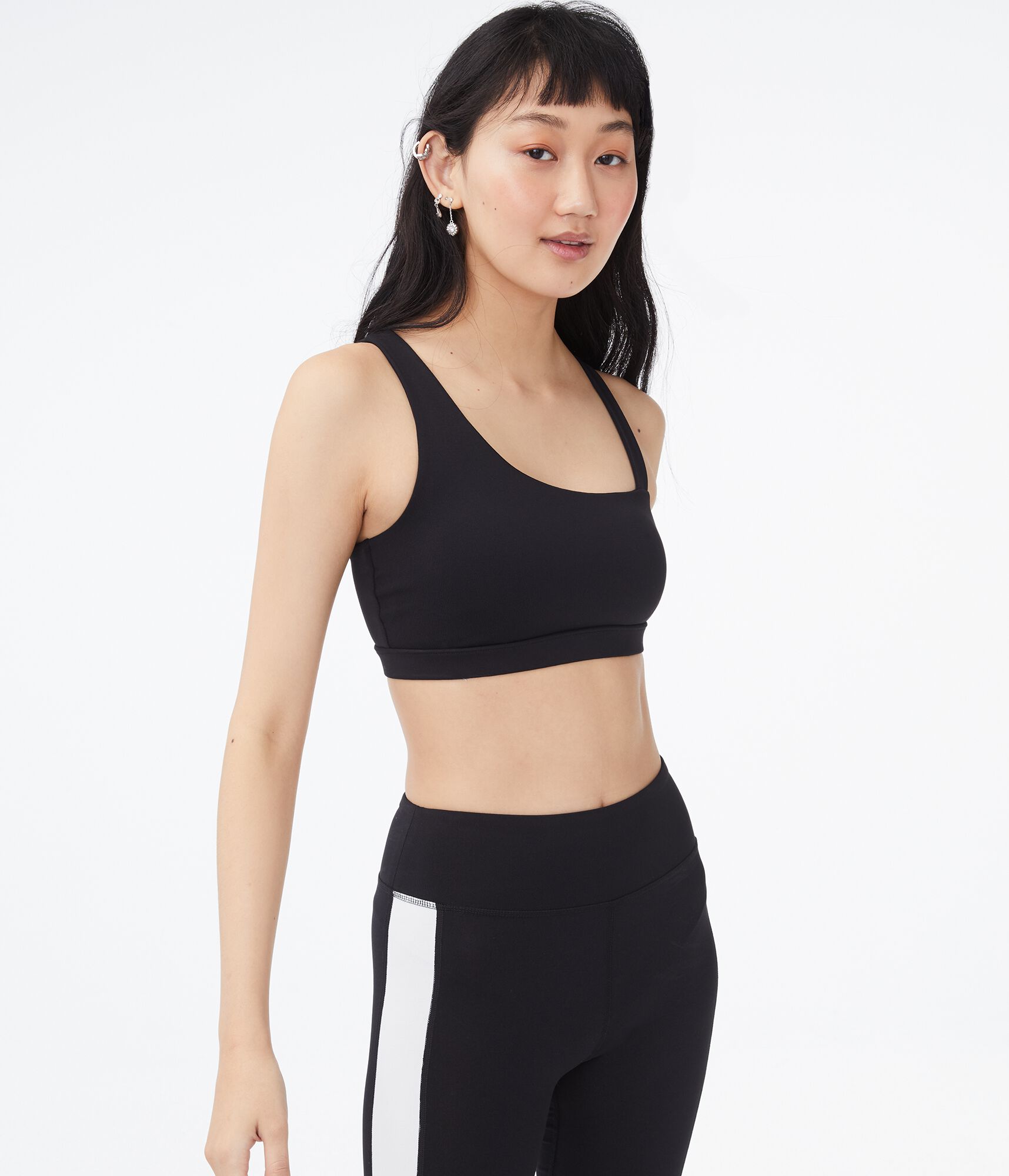 Thick &amp; Thin Strap Sports Bra