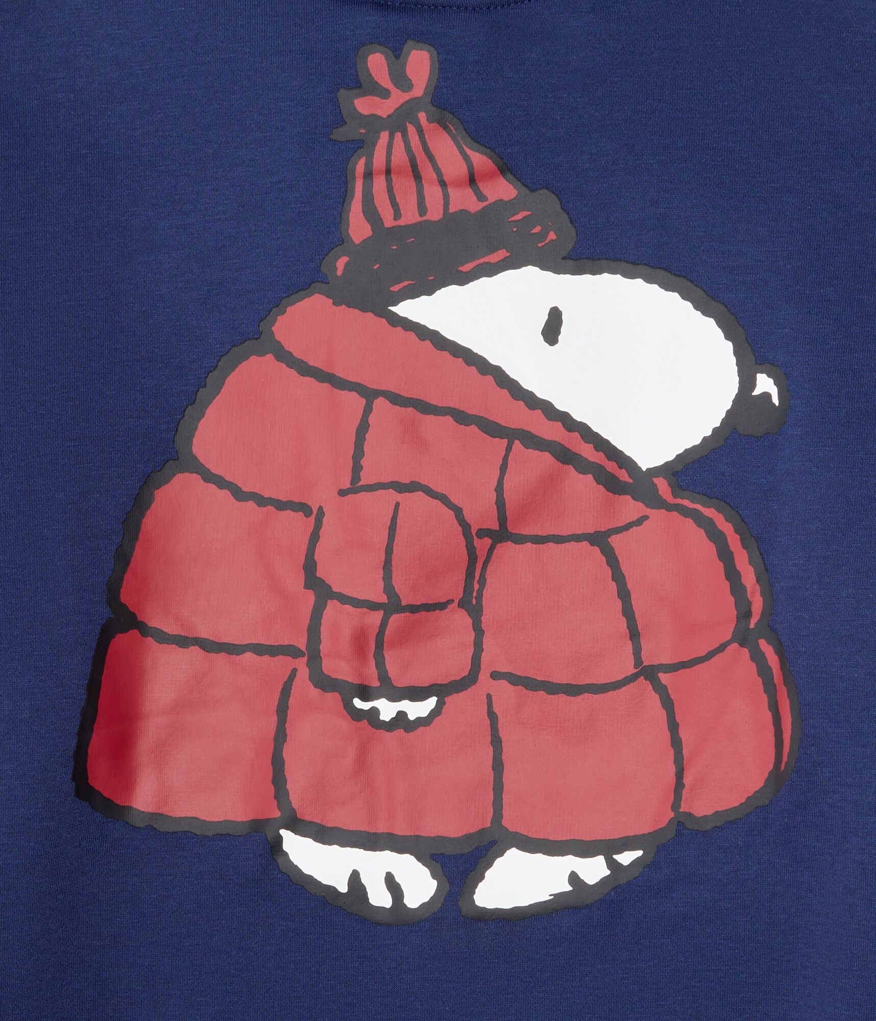 Snoopy Puffer Jacket Pullover Hoodie