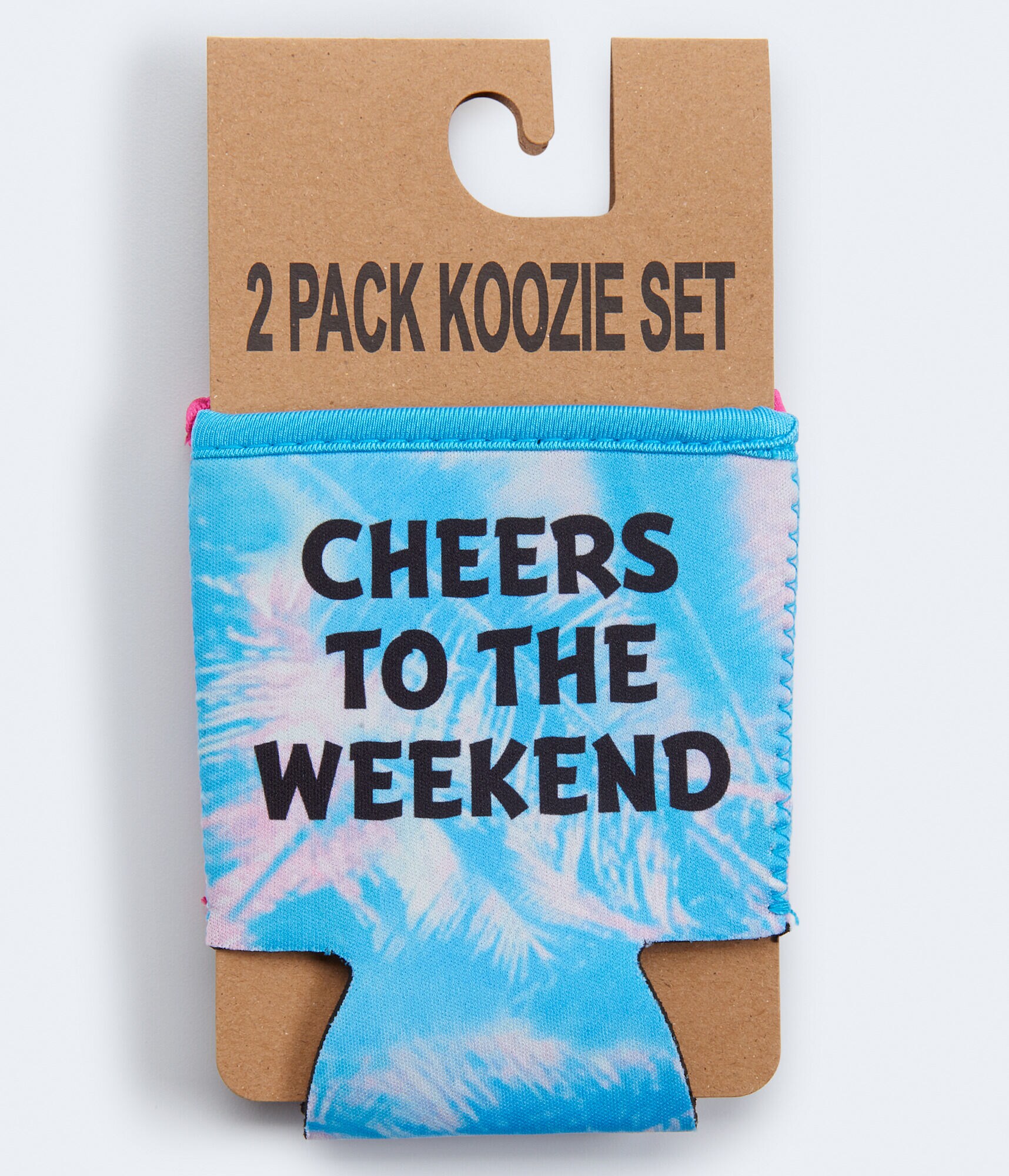 Cheers &amp; Tie-Dye Koozie 2-Pack