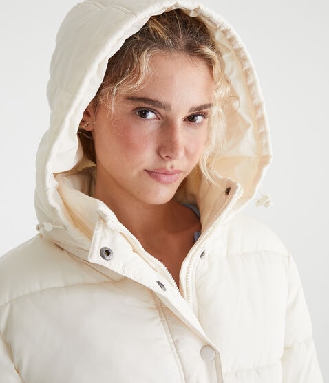 Midweight Hooded Puffer Jacket Midweight Hooded Puffer Jacket