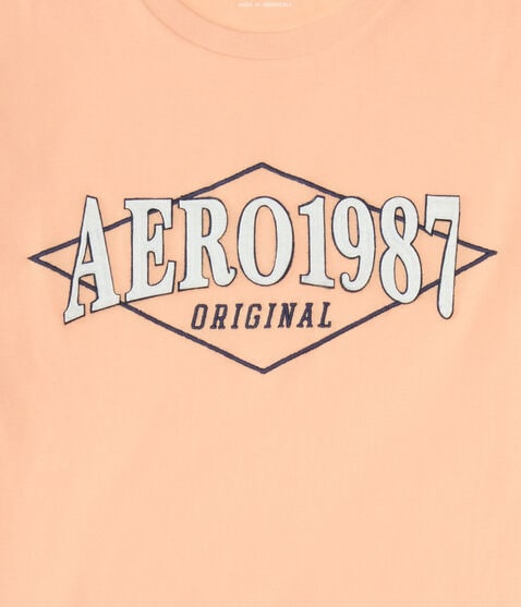 Aero 1987 Diamond Appliqué Graphic Tee Aero 1987 Diamond Appliqué Graphic Tee
