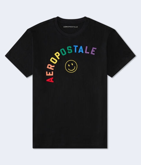 Aeropostale Pride Appliqué Graphic Tee Aeropostale Pride Appliqué Graphic Tee