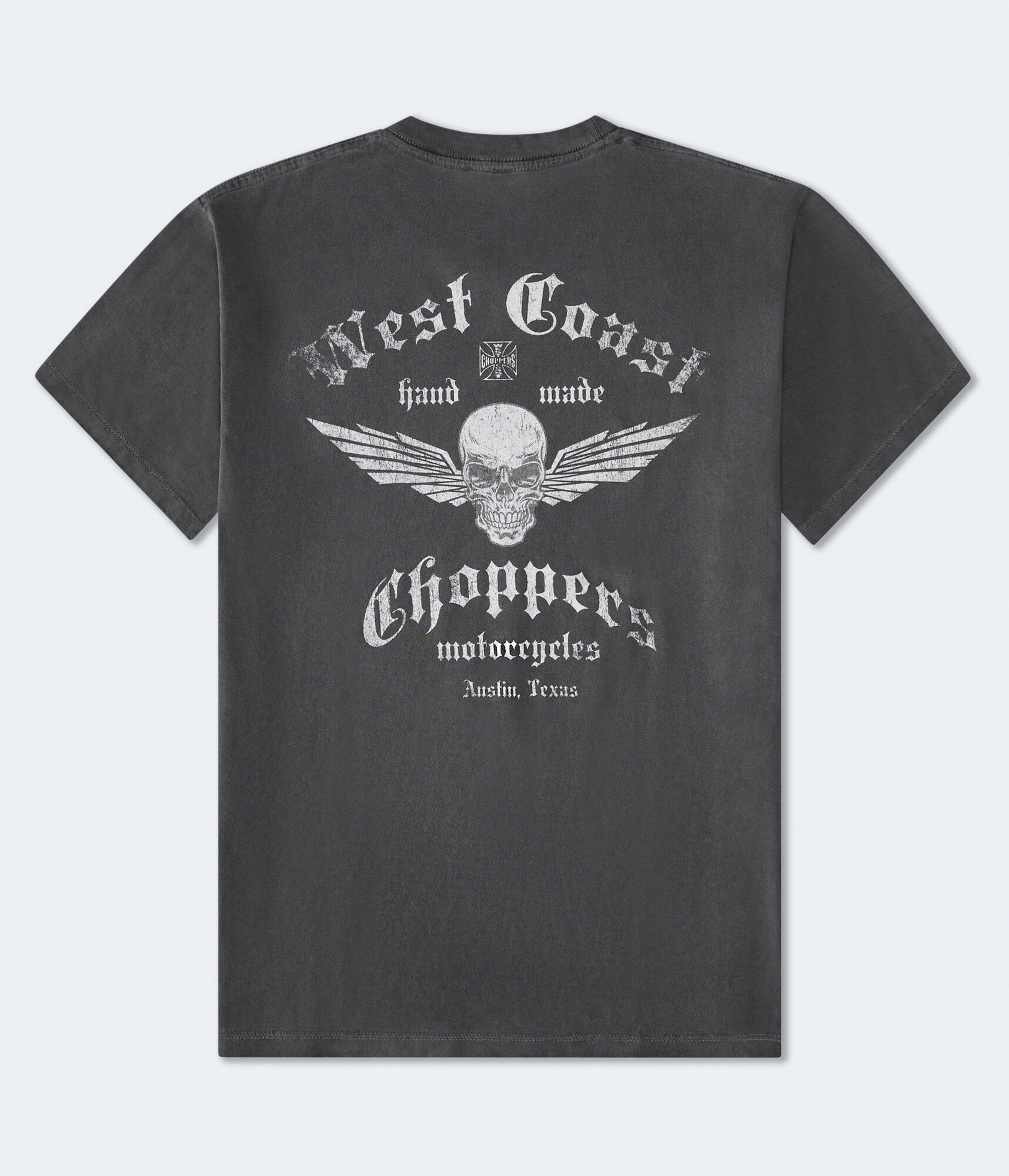 West Coast Choppers Skull Relaxed Graphic Tee