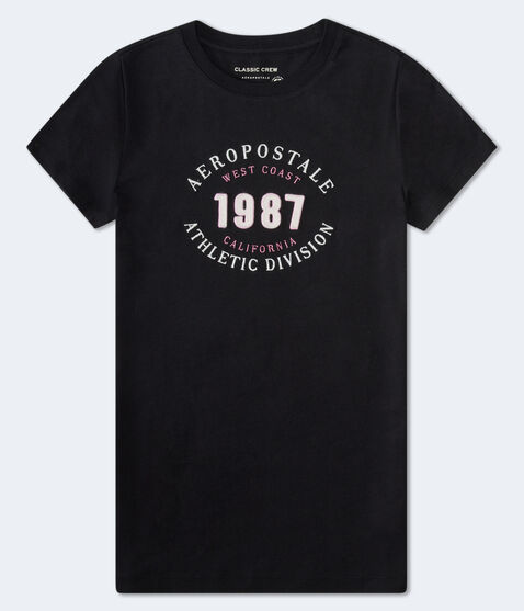 Aeropostale Athletic Division Appliqué Graphic Tee Aeropostale Athletic Division Appliqué Graphic Tee
