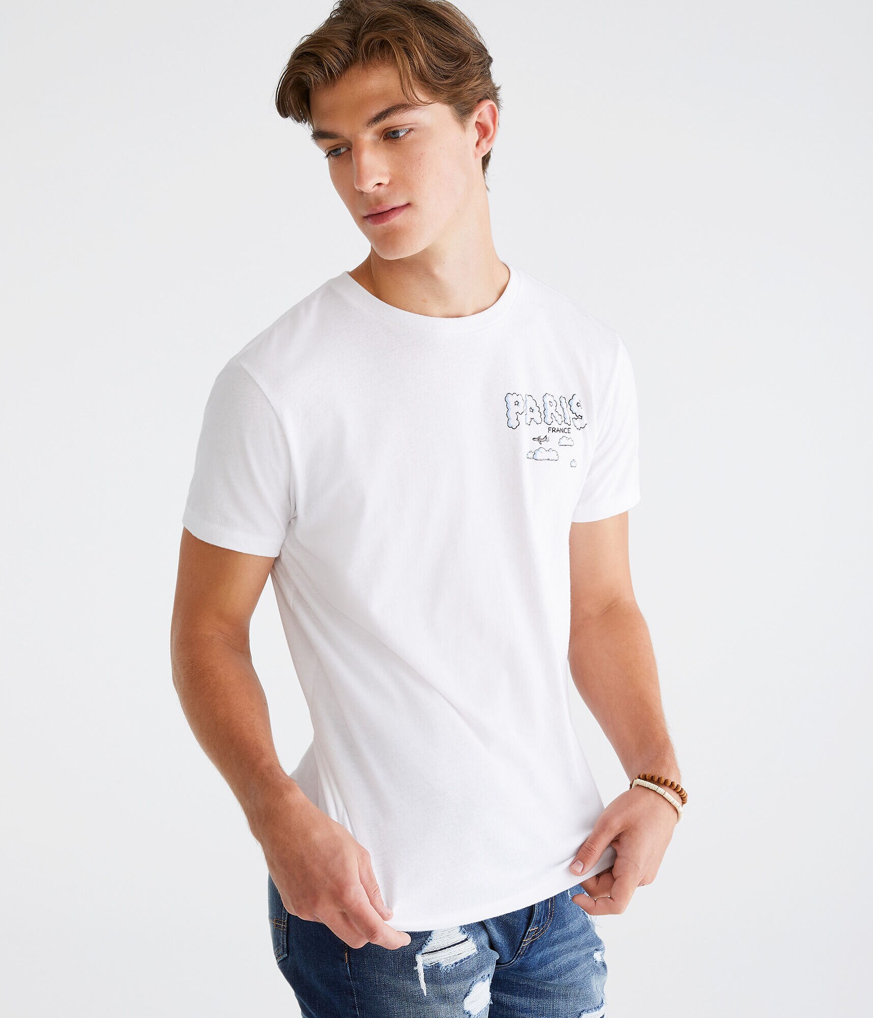 Paris Cloud Graphic Tee