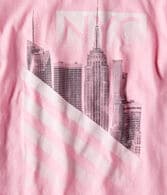 NYC Stripes Graphic Tee