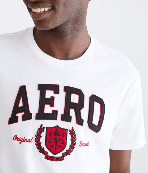 Aero Athletic Crest Appliqué Graphic Tee