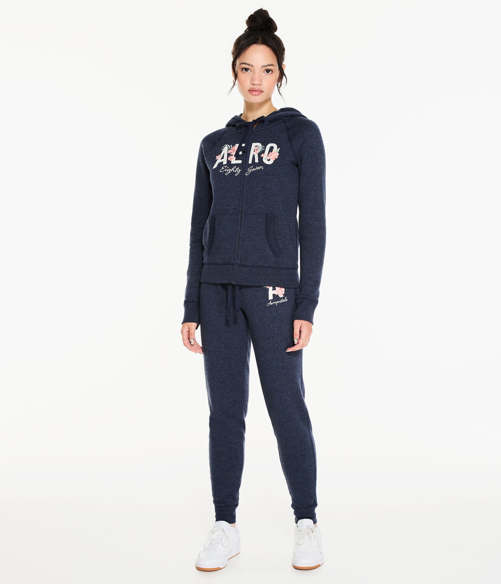 Aeropostale Tropical Flower Jogger Sweatpants