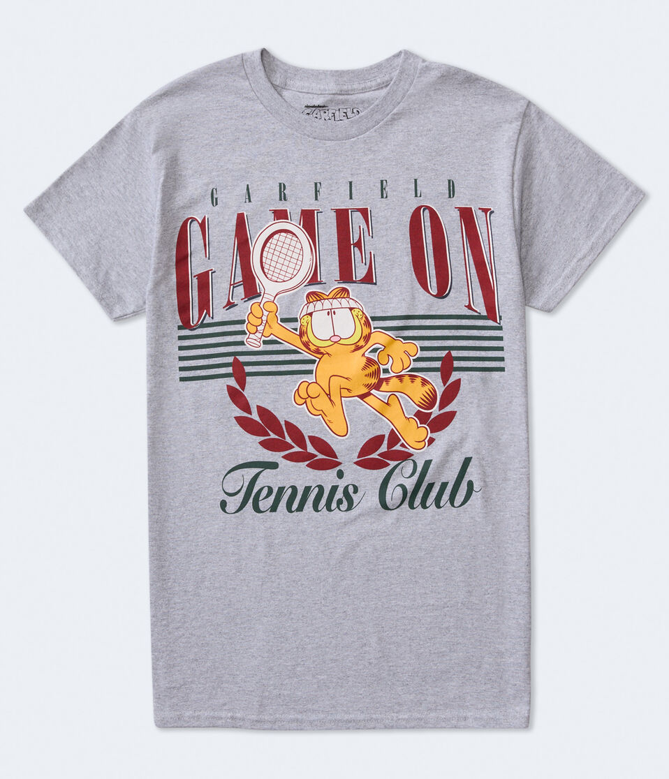 Garfield Tennis Club Oversized Graphic Tee