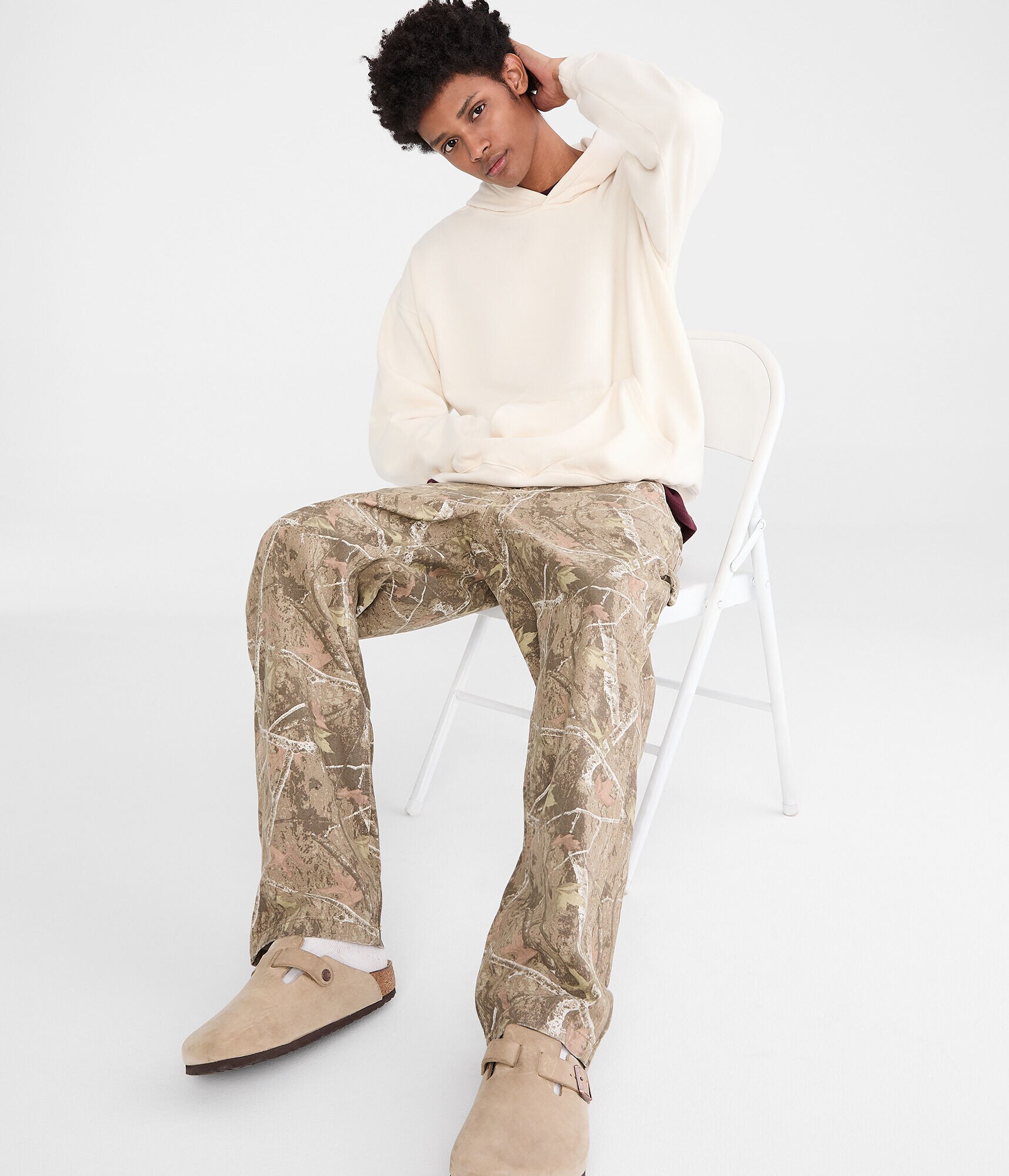 Forest Camo Baggy Carpenter Pants