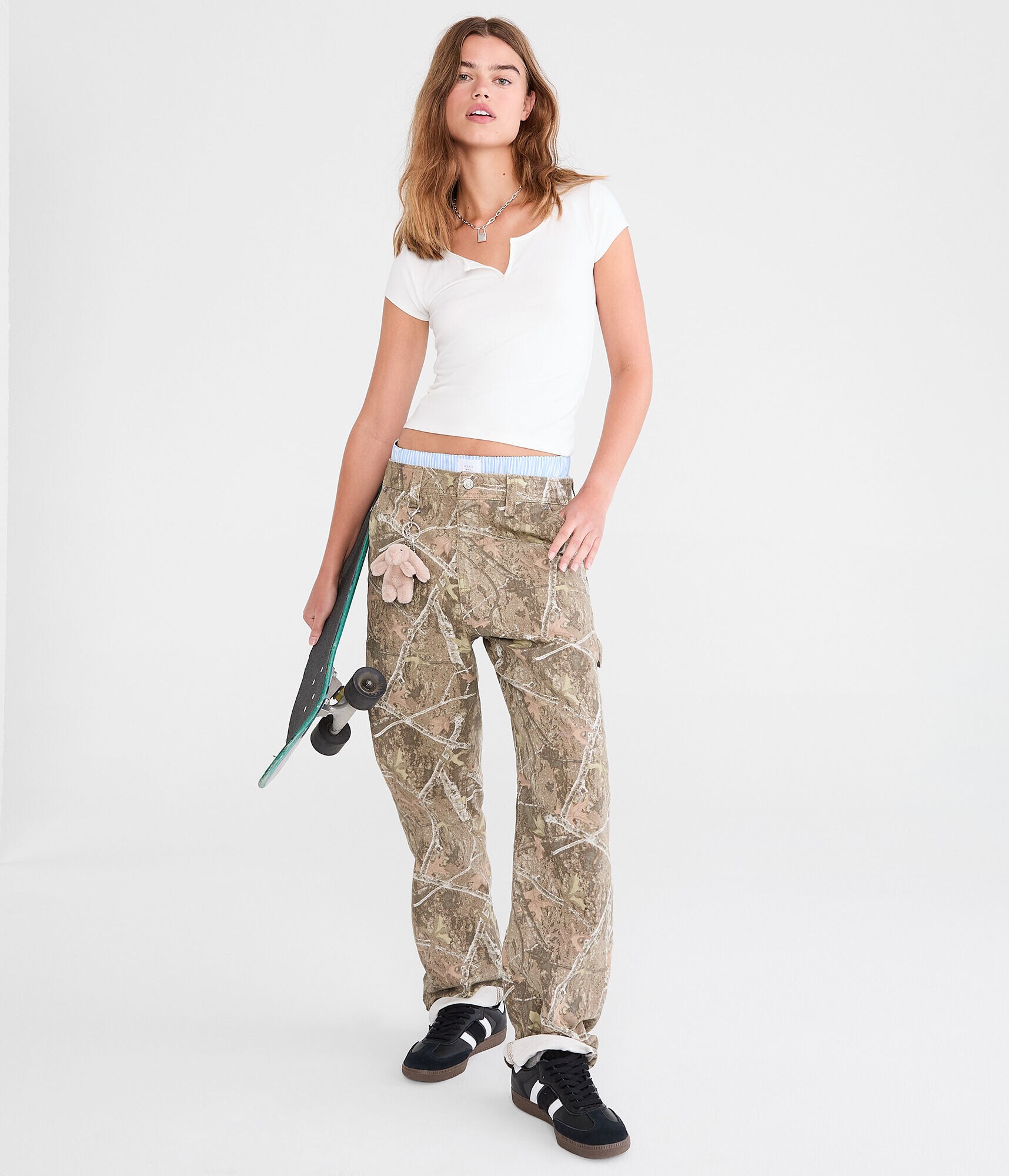 Forest Camo Baggy Carpenter Pants