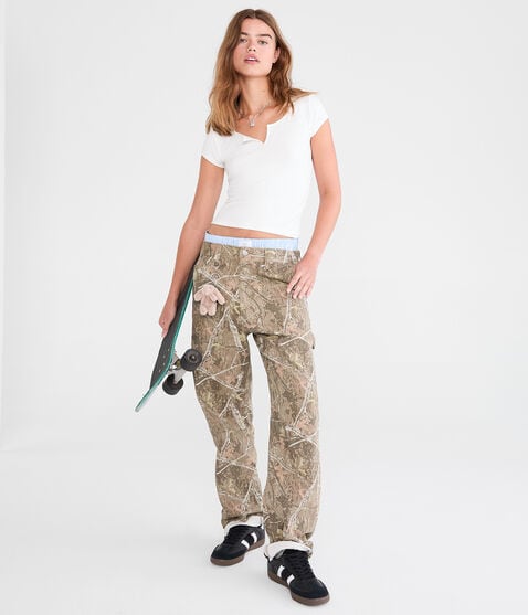 Forest Camo Baggy Carpenter Pants Forest Camo Baggy Carpenter Pants