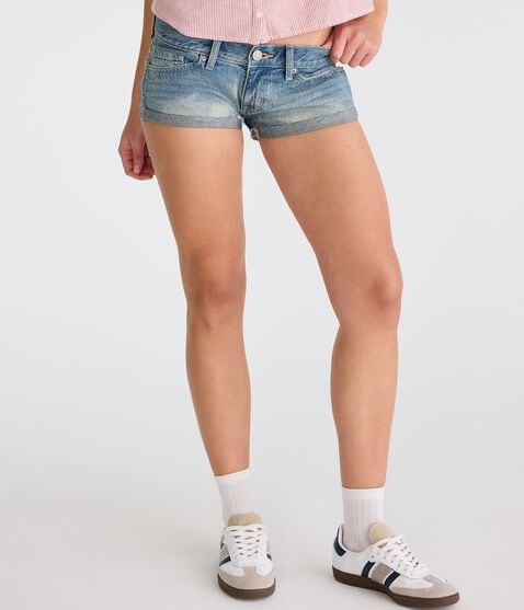 Aéropostale Low-Rise Baggy Denim Shorts | Hamilton Place Aéropostale Low-Rise Baggy Denim Shorts | Hamilton Place