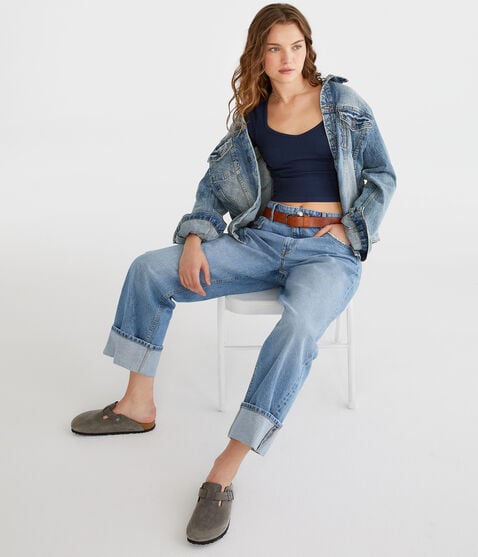 Seriously Soft Seamless Sweetheart Cropped Tee