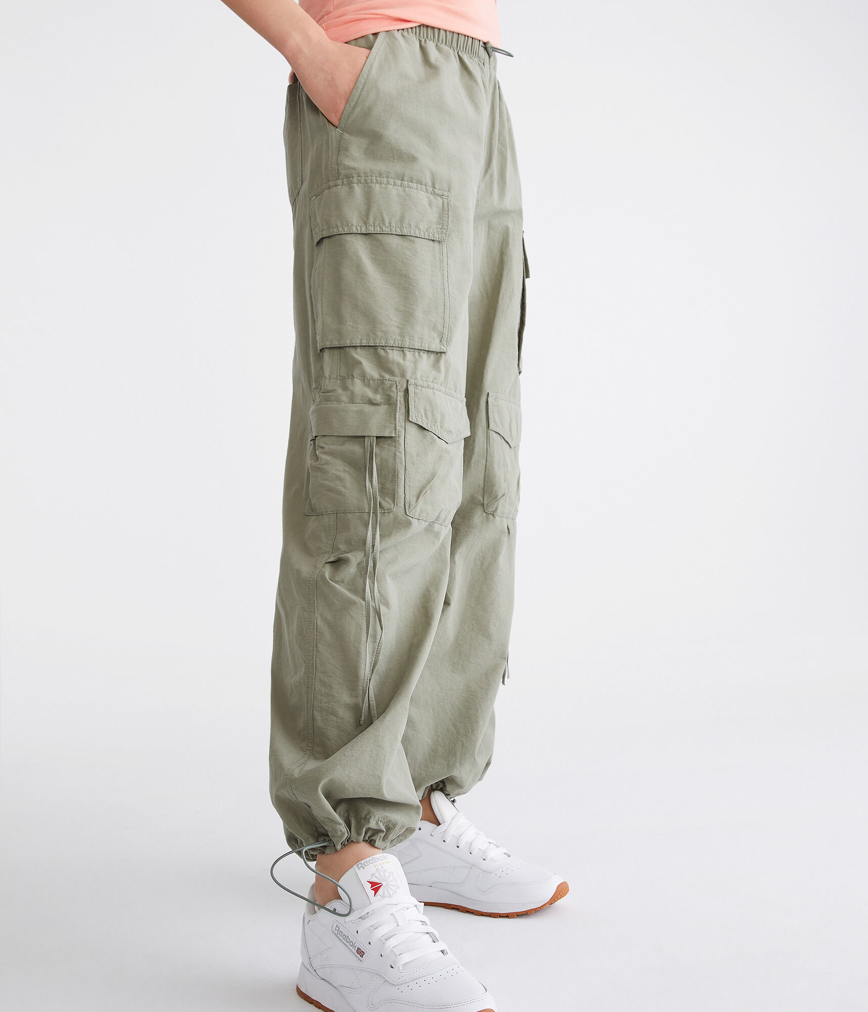 Baggy Cargo Parachute Pants