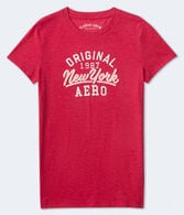 Aero New York Appliqué Graphic Tee
