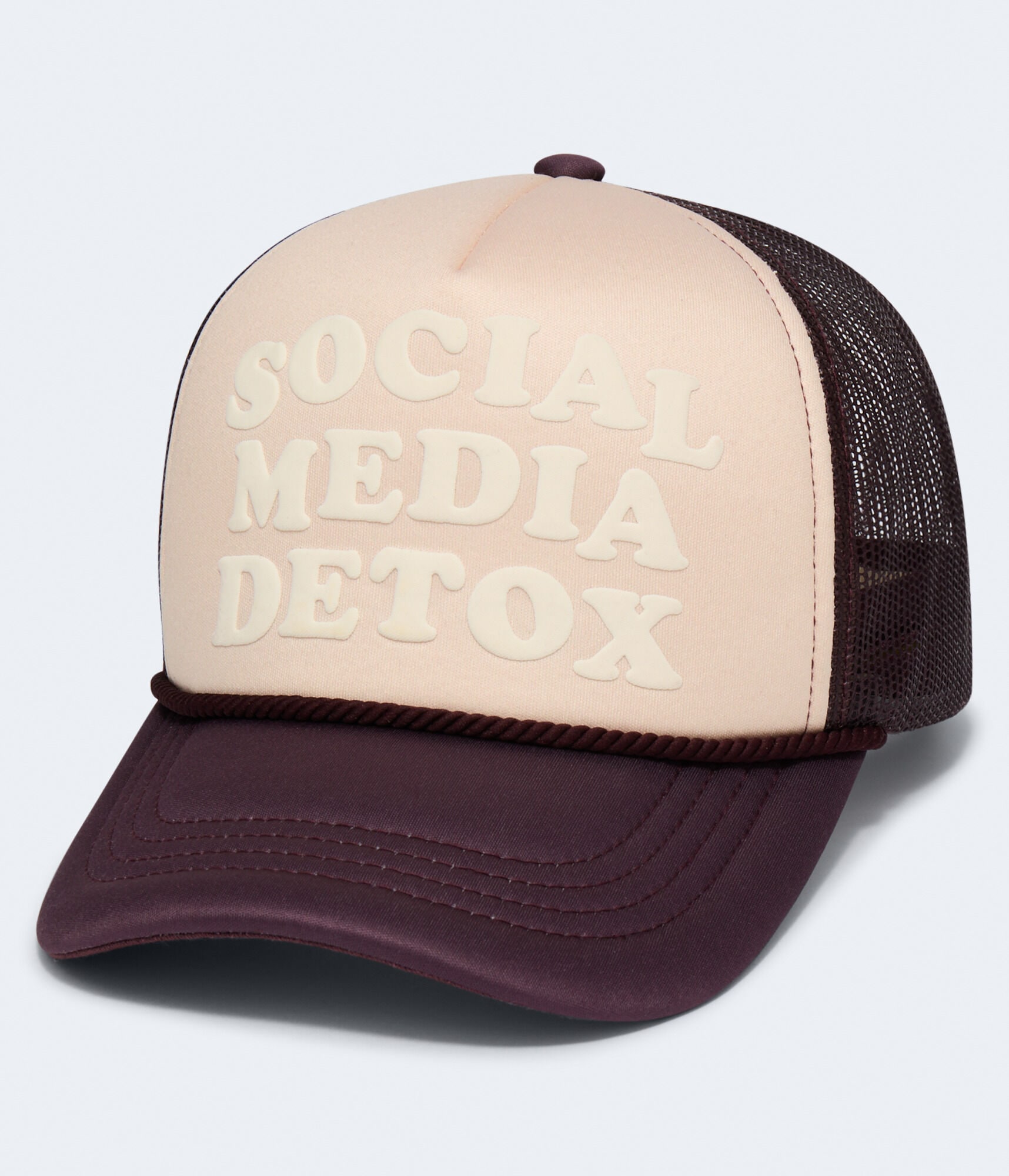 Social Media Detox Adjustable Foam Trucker Hat