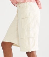 Twill Cargo Bermuda Shorts