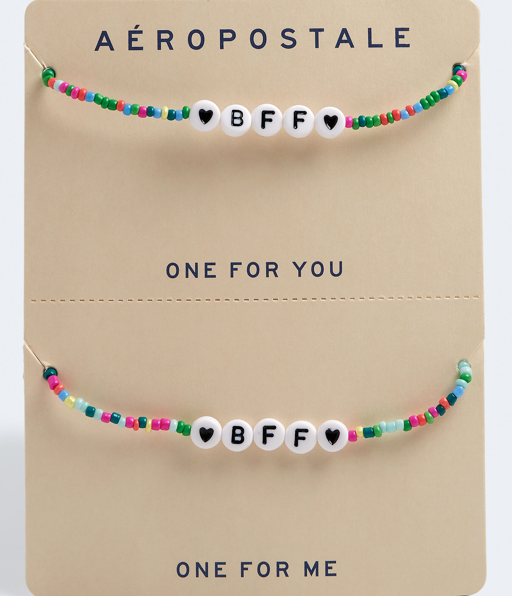 Best Friends Beaded Bff Necklace 2 Pack