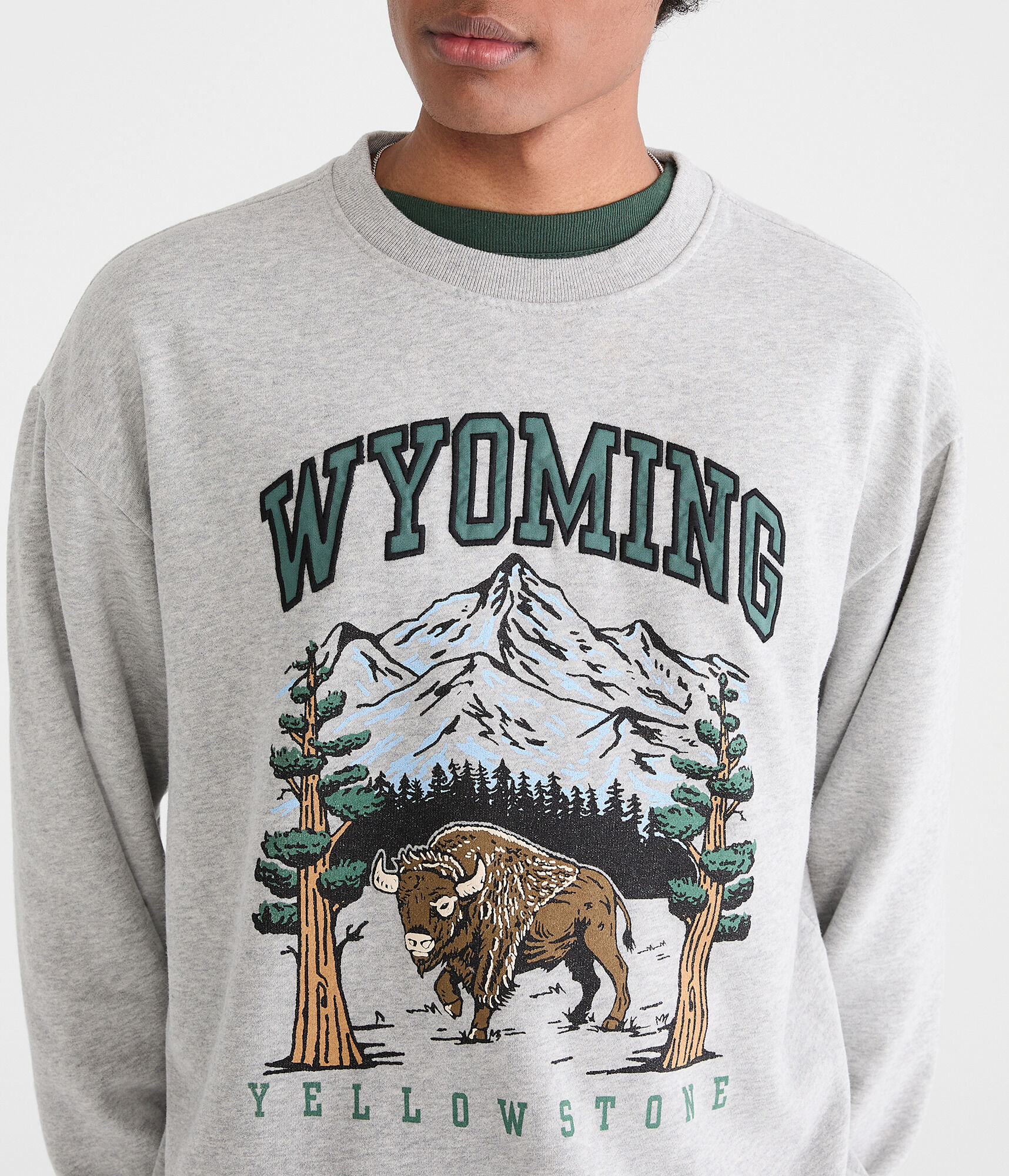 Yellowstone Wyoming Crew Sweatshirt