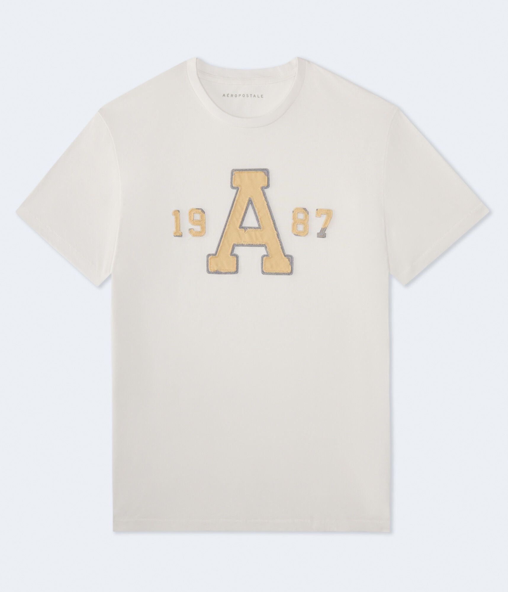 Oversized Letter 1987 Graphic Tee