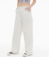 High-Rise Super Wide-Leg Carpenter Pants