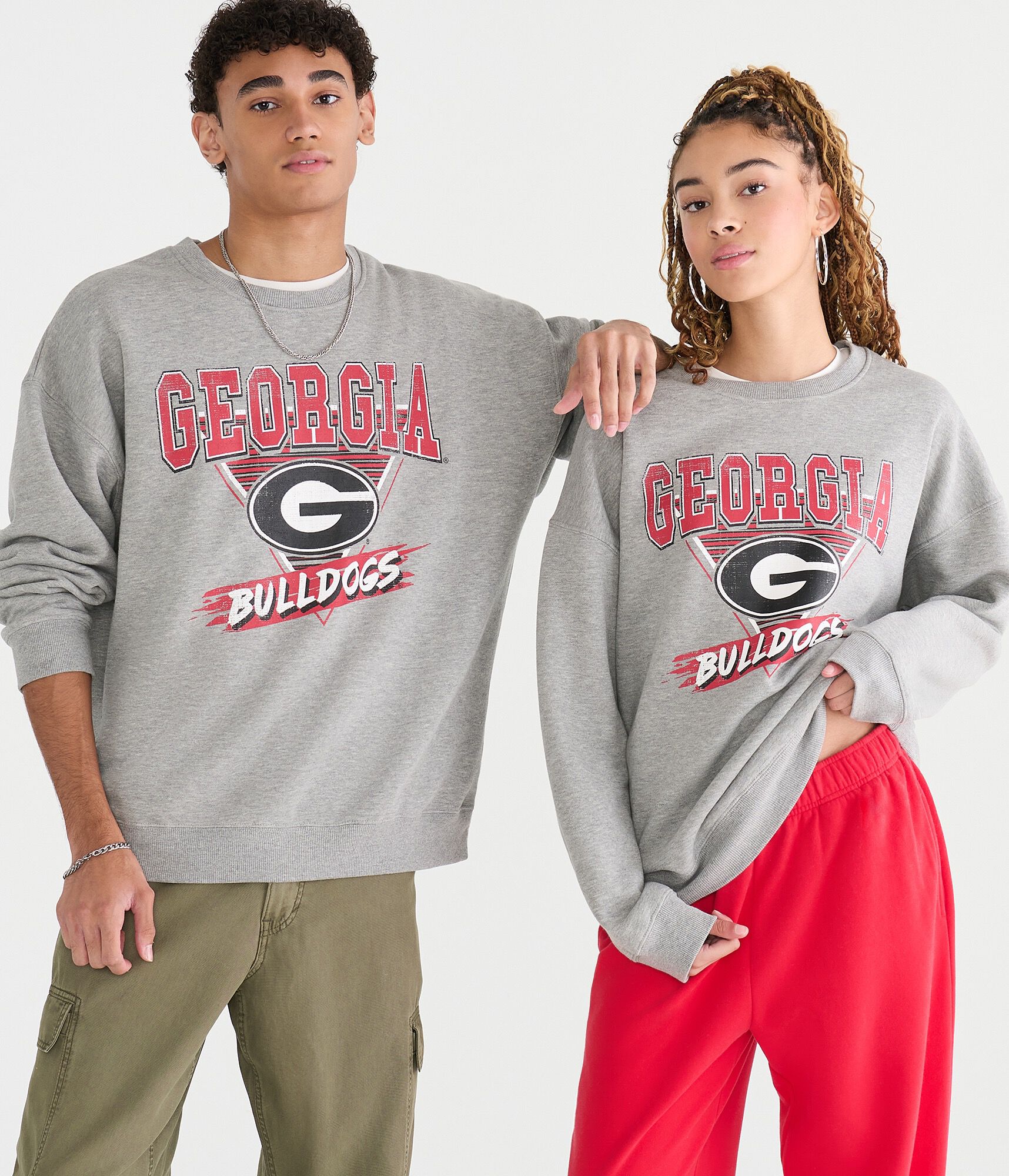 Georgia Bulldogs Crew Sweatshirt