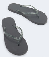 Glitter Jelly Strap Flip-Flop