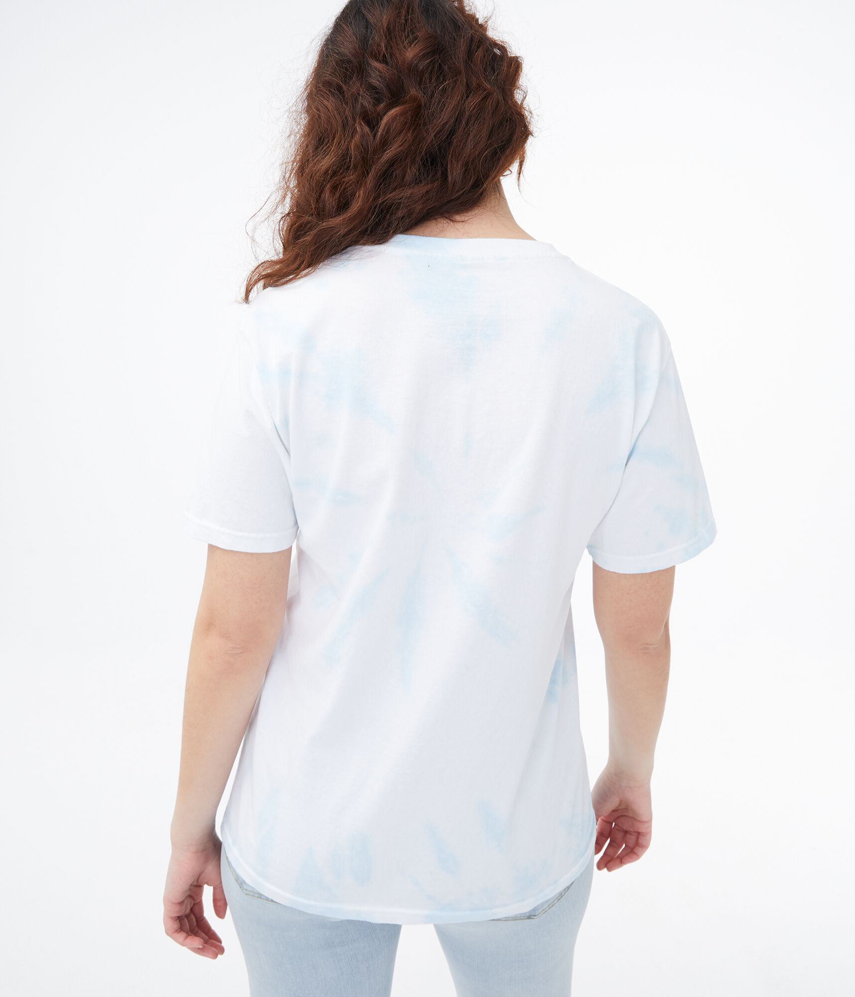 Snoopy Not Today Tie-Dye Boyfriend Graphic Tee