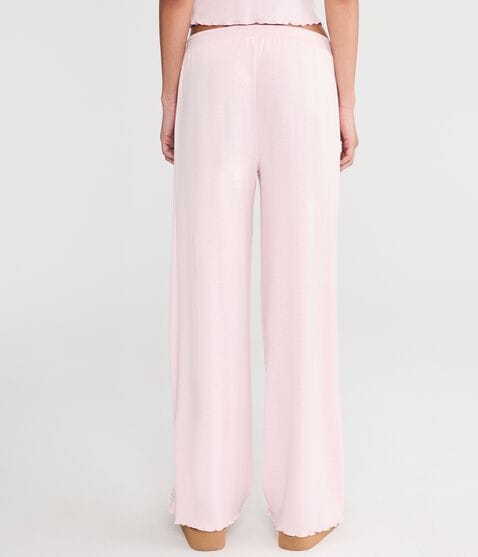Pointelle Straight Leg Sleep Pants Pointelle Straight Leg Sleep Pants