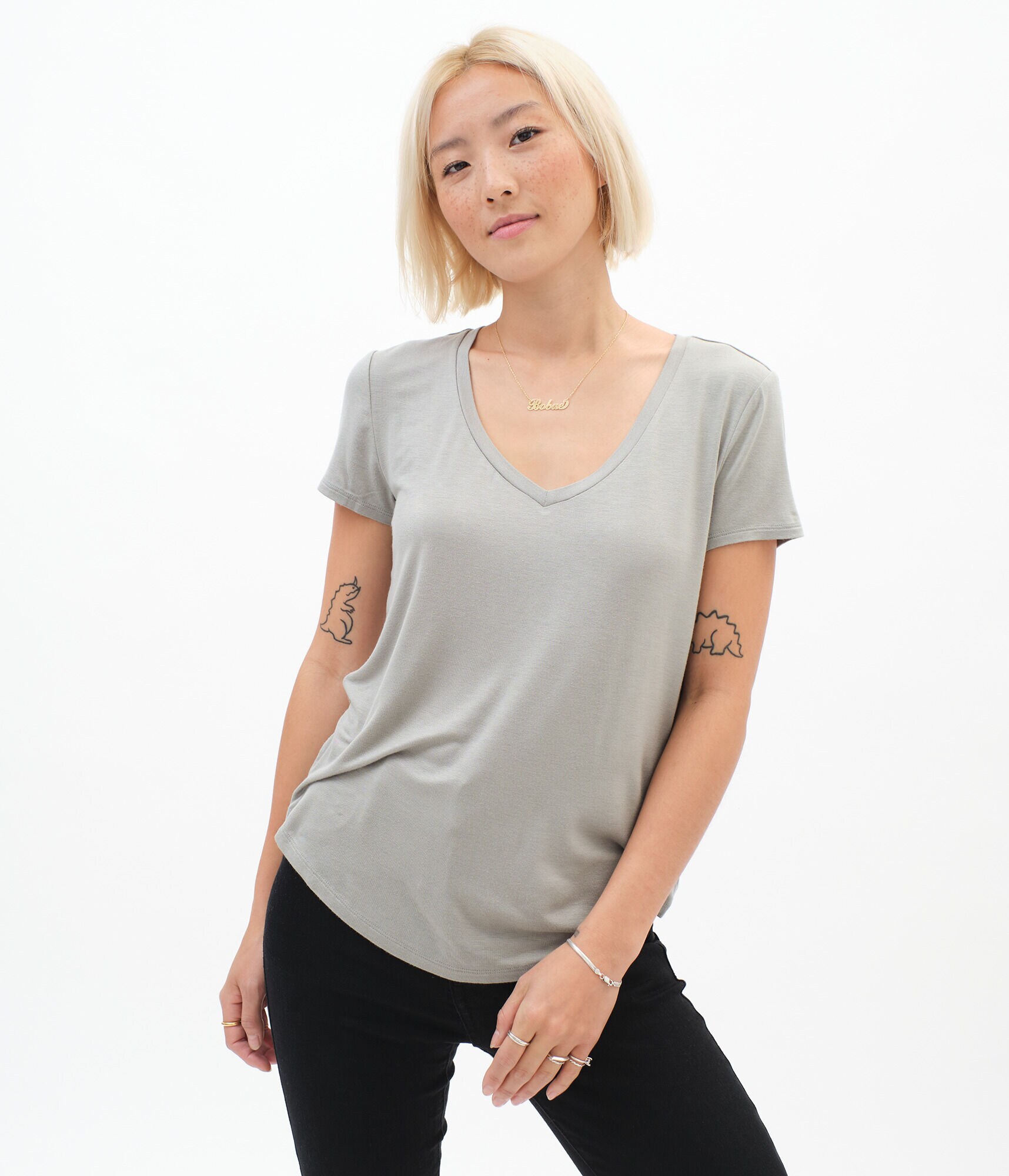 Seriously Soft V-Neck Tee