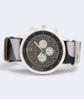 Canvas Camo Chrono Analog Watch