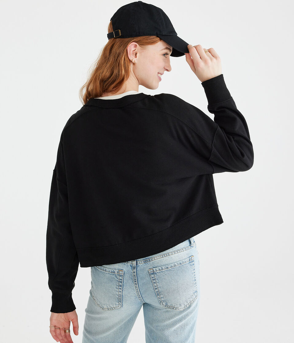 Solid Crew Sweatshirt