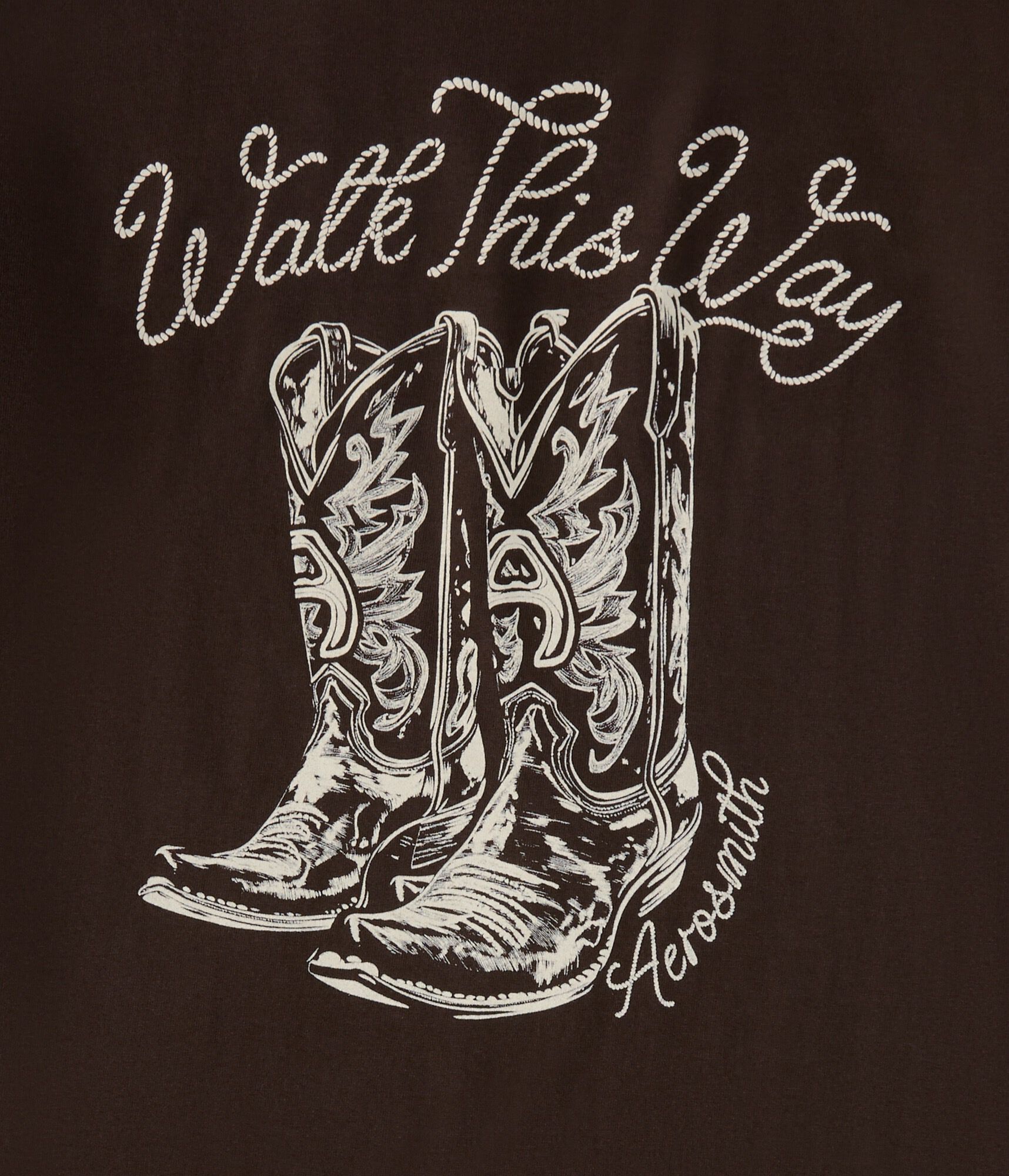 Aerosmith Walk This Way Relaxed Graphic Tee