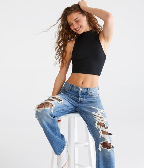Seriously Soft Cropped Mock-Neck Tank Seriously Soft Cropped Mock-Neck Tank