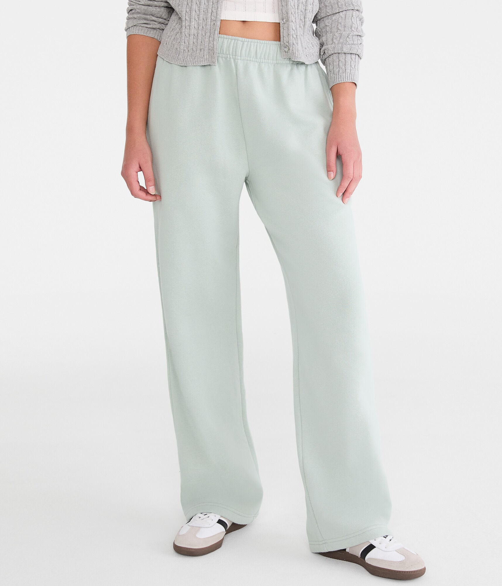 Cloud Soft Mid-Rise Straight Leg Sweatpants